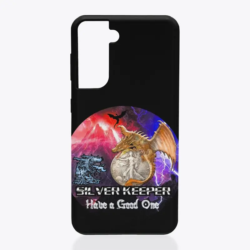 silver keeper phone cases and neck wear