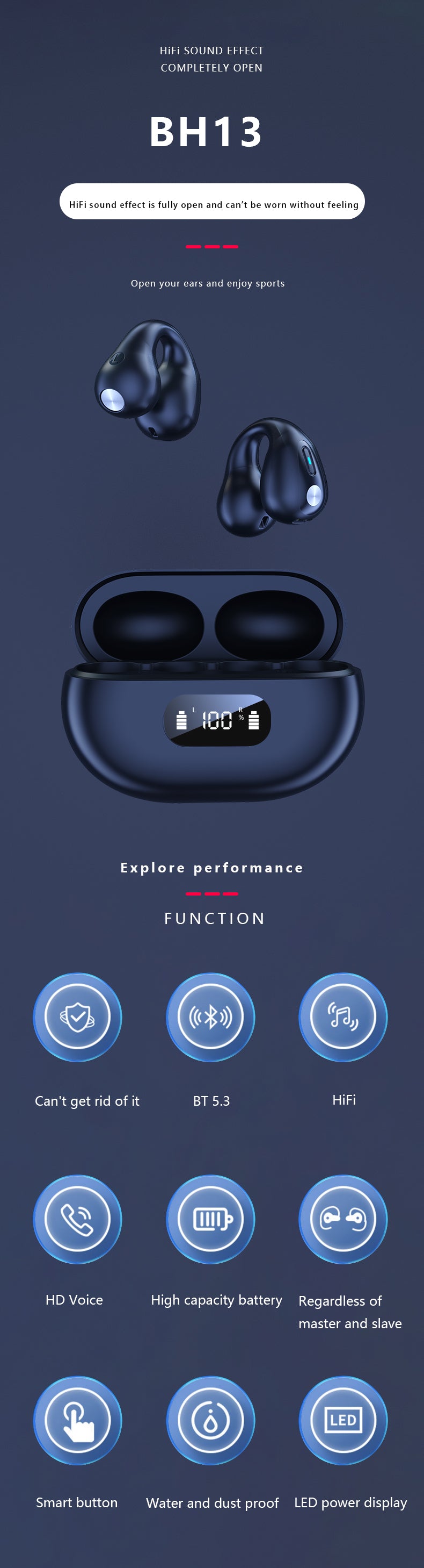 BH12 Wireless Earbuds