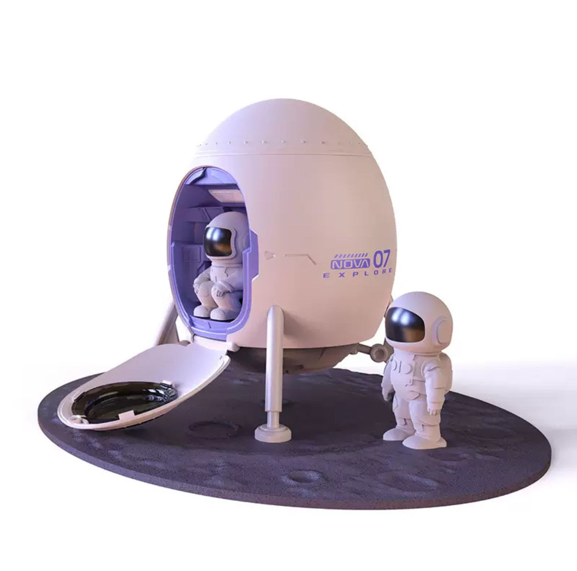 Astronaut galaxy night lamp