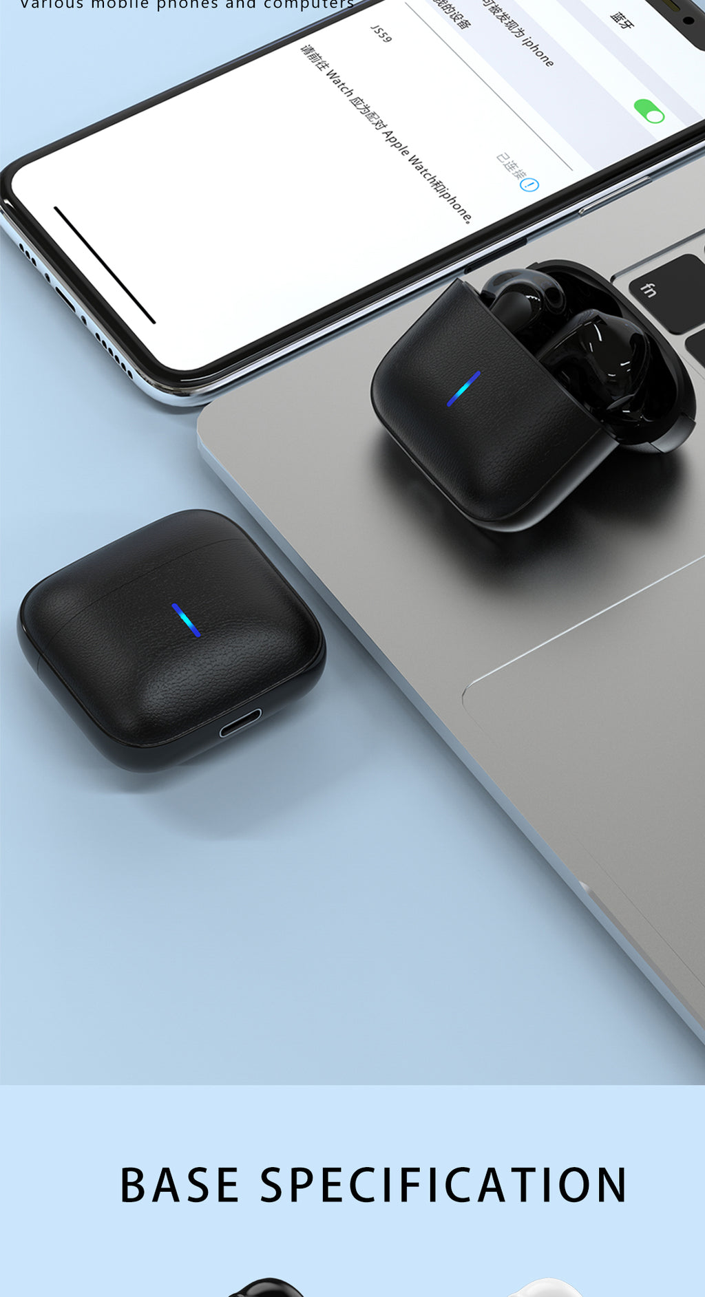 JS59 Wireless Earbuds
